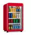Klarstein Audrey Evo Glastür 95 L rot