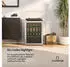 Klarstein Beersafe Reflect 60L Schwarz Silber 10047758