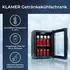 KLAMER Getränkekühlschrank 37L Glasfront, 0-20°C (K-BC-CP-85-37)