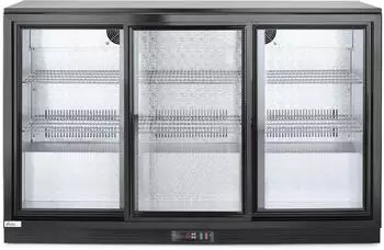 Hendi Bar-Kühlschrank mit Schiebetüren 338L, 2/10°C (235836)