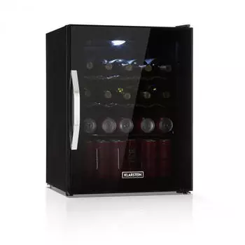 Klarstein Beersafe XL Onyx Getränkekühlschrank schwarz