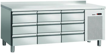 Bartscher Kühltisch S9-100 MA mit Aufkantung 9 Schubladen 1792 x 700mm