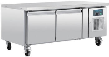 Polar Serie U 2-türiger GN-Kühltisch 214L