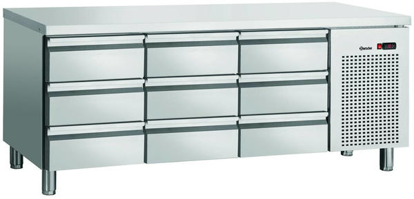 Bartscher Kühltisch S9-100 9 Schubladen 1792 x 700mm