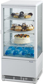 Stalgast Kühlvitrine PAN4L, weiß, Abmessung 428 x 386 x 960 mm (BxTxH) (KT0101078)