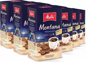 Melitta Caf&eacute; Montana gemahlen (12 x 500 g)