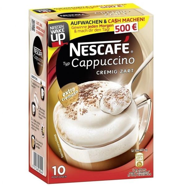 Nescafé Cappuccino Portionsbeutel (10 Stk.)