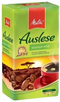 Melitta Caf&eacute; Auslese Klassisch-mild gemahlen (500g)