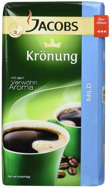 Jacobs Krönung Mild Kaffee gemahlen (500 g)