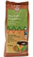 GEPA Bio organico entkoffeinierte fairness 250 g, Grundpreis: &euro; 29,96 / kg