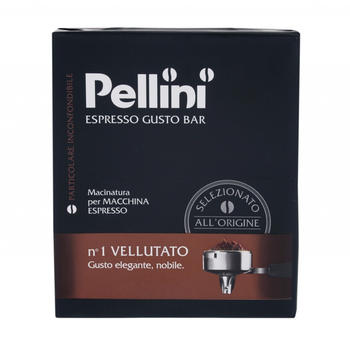 Pellini Espresso Gusto Bar No.1 Vellutato gemahlen (2x250g)