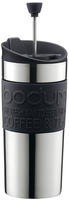 BODUM Travel Press tragbare Kaffeemaschine 350ml mit zus&auml;tzlichem Deckel