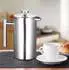 Rosenstein & Söhne Kaffeezubereiter French-Press Edelstahl 1 Liter