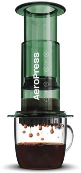 AeroPress Coffee Maker Clear Green