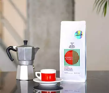 Tchibo Black Delight × roasted. - Momento Italiano Co-Roast #2 Espresso