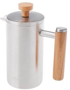 Karaca 350 Ml Kapazität Doppelwandigen Eiche Französische Presse Rostfreiem Stahl One Size Karaca 350 Ml Kapazität Doppelwandigen Eiche Französische Presse Rostfreiem Stahl One Size