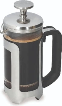 La Cafetiere Roma Cafetière aus Edelstahl 3 Tassen silberfarben in Geschenkverpackung Silber