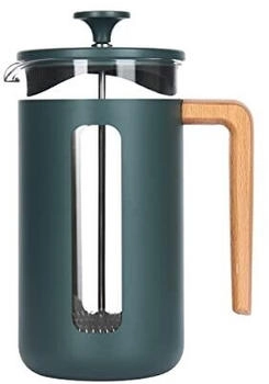 La Cafetiere Pisa Cafetière Edelstahl 8 Tassen grün in Geschenkbox Cream