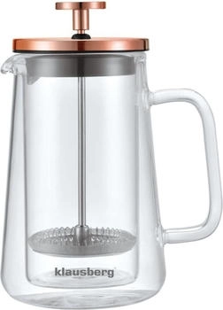 Klausberg French Press Kaffee- und Teezubereiter 0,35l KB7723