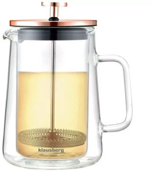 Klausberg French Press Kaffee- und Teezubereiter 0,60l KB7724