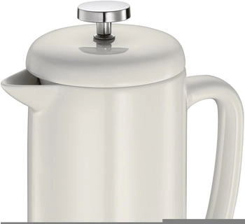 Cilio Kaffeebereiter BIANCA 8T für 8 Tassen Porzellan cremeweiß