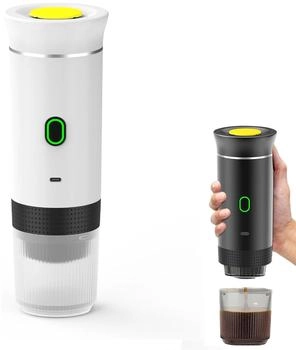 Eznaobo 3-in-1 Tragbare Kaffeemaschine wei&szlig;