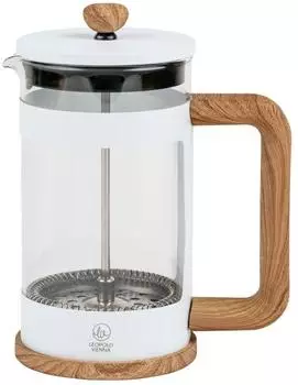 Leopold Vienna Kaffee- & Teebereiter Franca weiß 600ml