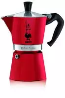 BIALETTI 4943, Bialetti Moka Express - rot - Aluminium - f&uuml;r 6 Tassen