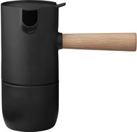 Stelton - Collar Espressozubereiter Edelstahl 18/8; Hevea (Kautschukbaum)...