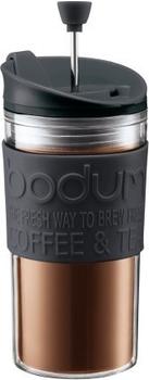 Bodum Travel Press mit extra Trinkaufsatz 0,35 l Schwarz