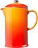 Le Creuset Kaffee-Bereiter ofenrot