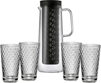 WMF Cold Brew Kanne mit Honeycomb Gläsern