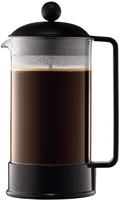 BODUM BRAZIL 1L - 8 Tassen - French Press Kaffeebereiter - Schwarz