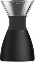 Asobu POUROVER BLACK/BLACK, Asobu Pour Over Filterkaffeebereiter schwarz schwarz