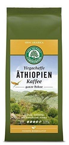 Lebensbaum Yirgacheffe Äthiopien ganze Bohne Bio (250g)