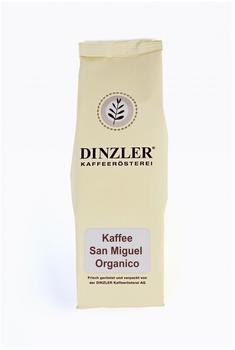 Dinzler Kaffeerösterei AG Kaffee San Miguel - ganze Bohne - 4 x 250 g - 1 kg - Bio