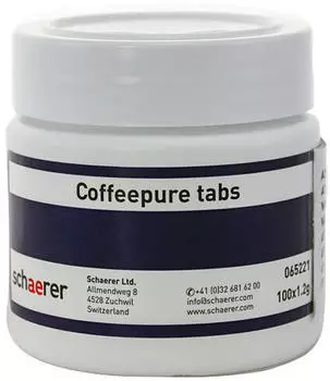 Schaerer Coffeepure tabs Reinigungs-Tabletten 100 x 1,2g Schaerer Coffeepure tabs Reinigungs-Tabletten 100 x 1,2g