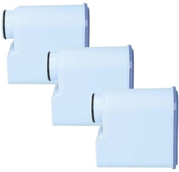 vhbw 3x Wasserfilter Filter kompatibel mit Saeco PicoBaristo SM5473/10, SM5471/10 Hellblau