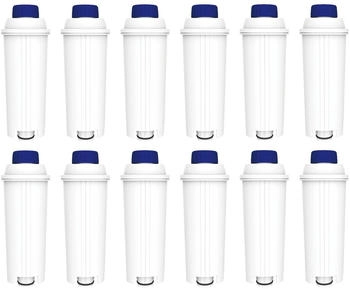 Comedes Wasserfilter 12er Set einsetzbar statt DeLonghi DLSC002 (PT94586BU12)