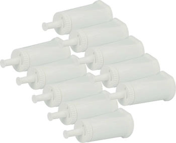 vhbw 10x Wasserfilter Filter Sage Barista Touch Impress BES881 SES876 SES881 Weiß (182046132-4)