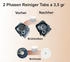 Renz 2-Phasen Reinigungstabletten à 3,5 g Reiniger Tabs kompatibel mit Jura (40 Stück) (4260308086410)