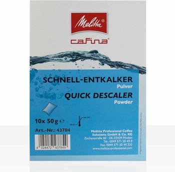 Melitta Cafina Schnell Entkalker 43784 Pulver Quickdescaler Powder (N9537)