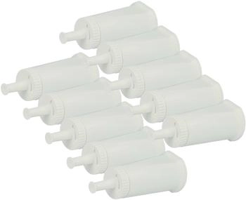 vhbw 10x Wasserfilter Filter kompatibel mit Sage Barista Pro SES878 Espressomaschine Weiß (182046132-2)