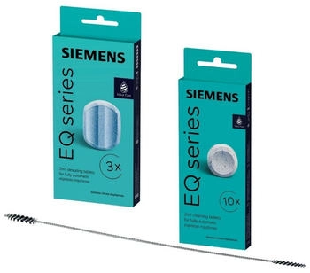 Siemens 10 Reinigungstabletten TZ80001N + 3 Entkalkungstabletten TZ80002N für EQ