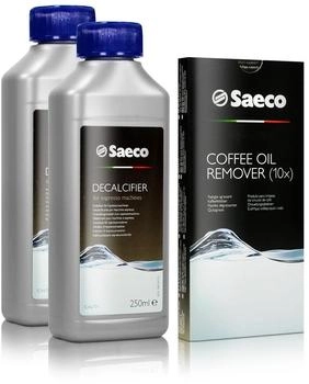 Saeco Reinigungsset Philips 2x Entkalker 250ml & 1x Kaffeefetlöser
