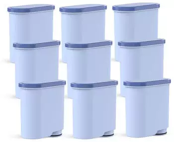 Comedes 9er Set Wasserfilter einsetzbar statt CA6903/22 AquaClean (PT94572BU9)