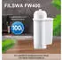Filswa 10 Stück Ersatzwasserfilter der Siemens Brita Eq-Serie EQ5 EQ6 EQ7 EQ9 S700 EQ500 Ersatzwasserfilter für Siemens 3200 Bosch TCZ7003 TCZ7033