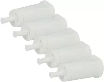 vhbw 5X Wasserfilter Filter Sage AS-CF100 BES008 WD-C14 BES0080NXX1 FMC011 SES008 Weiß (182050469-11)