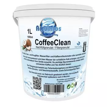 Aquintos Wasserfilter CoffeeClean Filter Graulat Kaffeevollautomaten