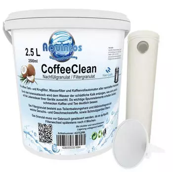 Aquintos Refill Set 2 Wasserfilter DeLonghi DLSC002